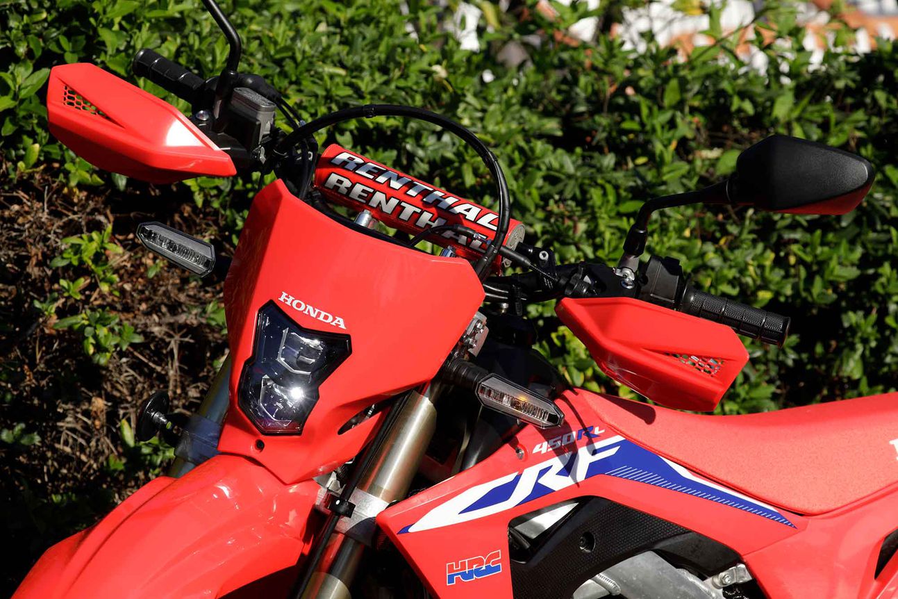 2021 Honda Crf450rl Mc Commute Review 5114